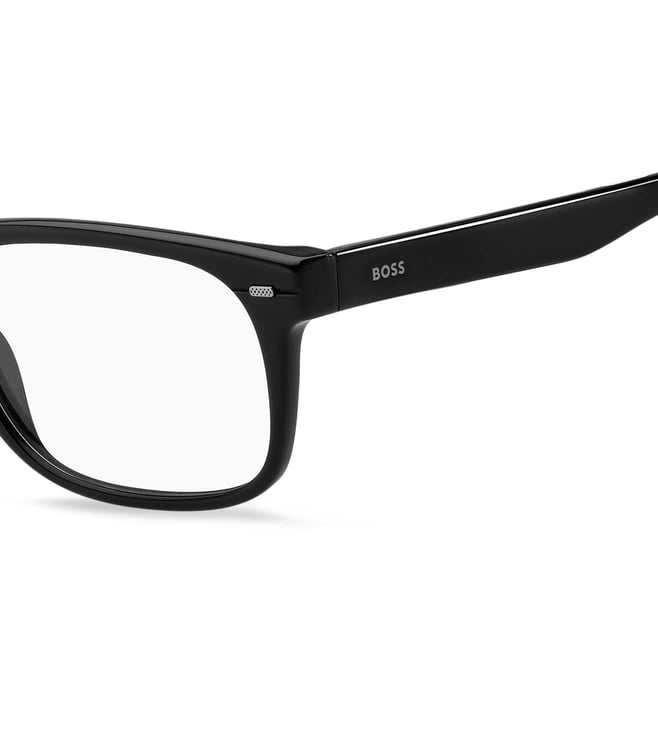Buy Hugo Boss IHB201BL53 Black Square Eyewear Frames for Men Online