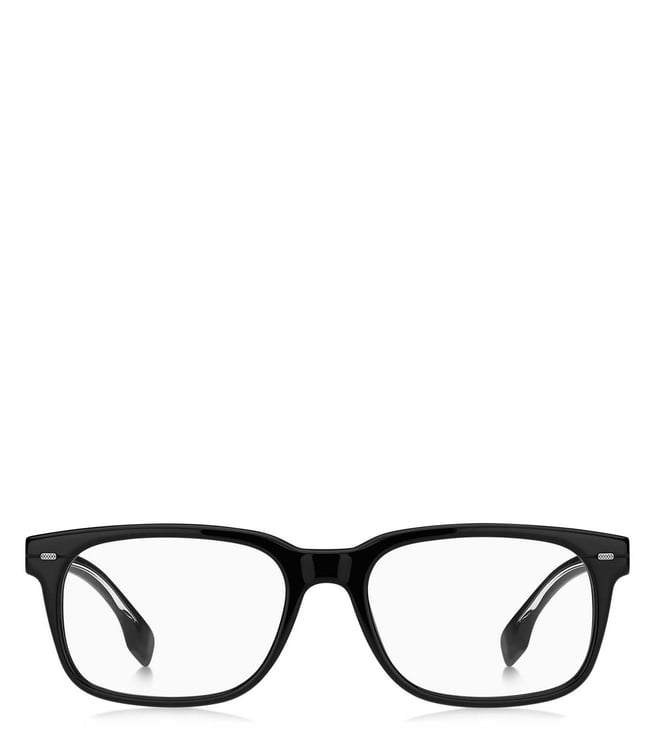 Buy Hugo Boss IHB201BL53 Black Square Eyewear Frames for Men Online
