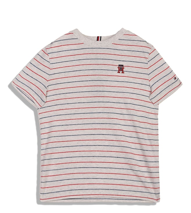 Tommy Hilfiger Kids Brandons Stone Logo Regular Fit T-Shirt