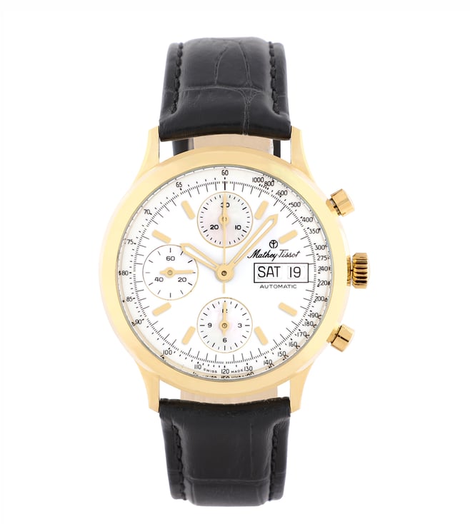 Buy Mathey Tissot OR507BR Pure Gold Chronograph Automatic Watch