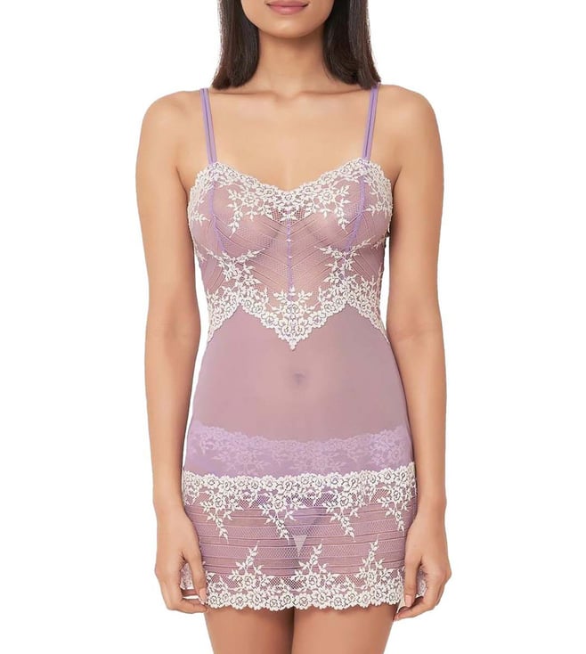 Wacoal Embrace Lace Chemise - Hot Pink Fashion Colour - Midnight