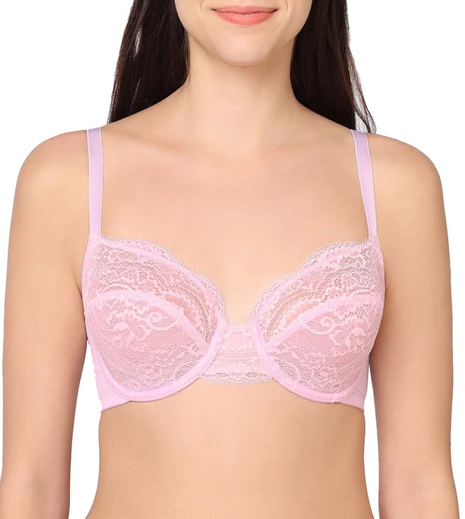 Buy Wacoal Basic Beauty Everyday Comfort Spacer Cup Bras-Pink for Women  Online @ Tata CLiQ Luxury