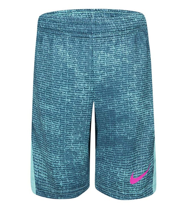 Nike 100% Polyester Blue Athletic Shorts Size M - 52% off