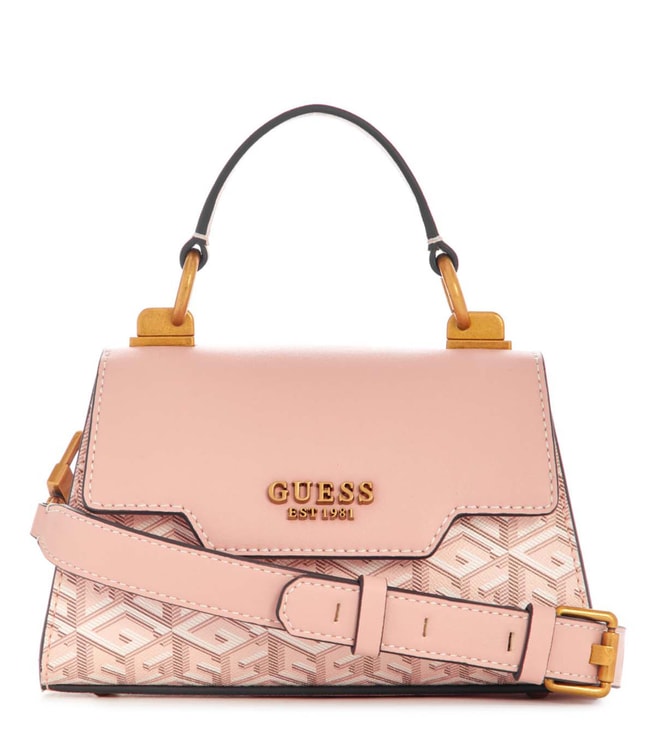 Buy Guess Bronze Retour Mini Satchel for Women Online @ Tata CLiQ Luxury