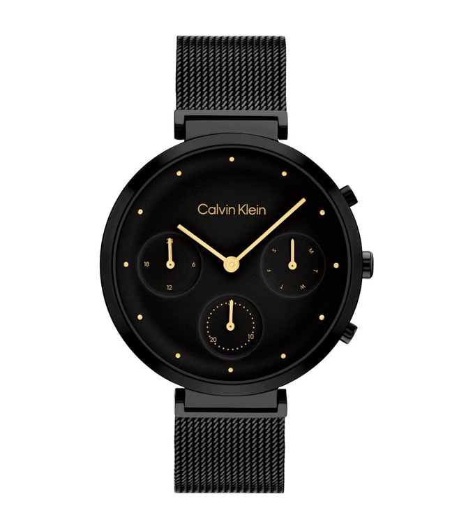 Buy Calvin Klein 25200288 Minimalistic Women Tata Watch CLiQ Online T-Bar @ for Luxury