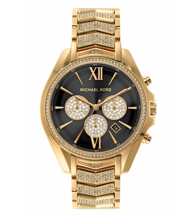 Michael kors discount silver bling watch