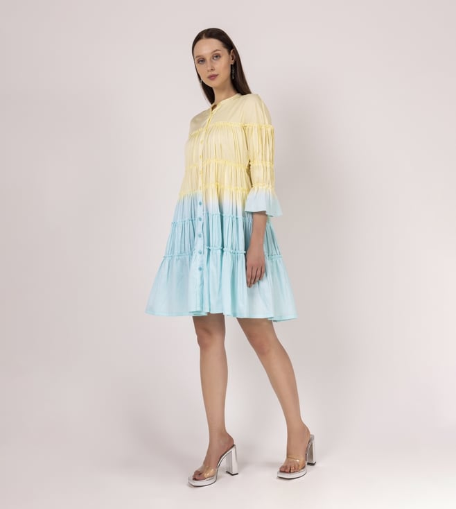 open lace back dress Girls' Cotton Twirl Dress