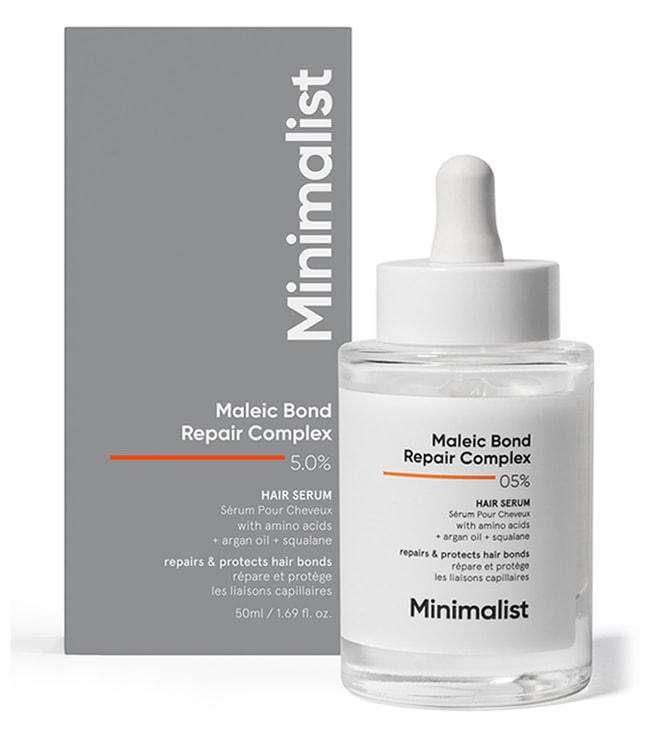Buy Minimalist Serum for Repairing Damaged Hair | Maleic Bond Repair  Complex 05% Hair Serum with Amino Acids, Argan Oil & Squalane | For Women &  Men | For All Hair Types |