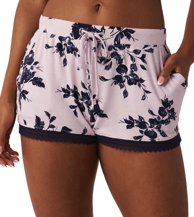 Buy la Vie en Rose Soft Jersey Lace Trim Shorts for Women Online @ Tata  CLiQ Luxury