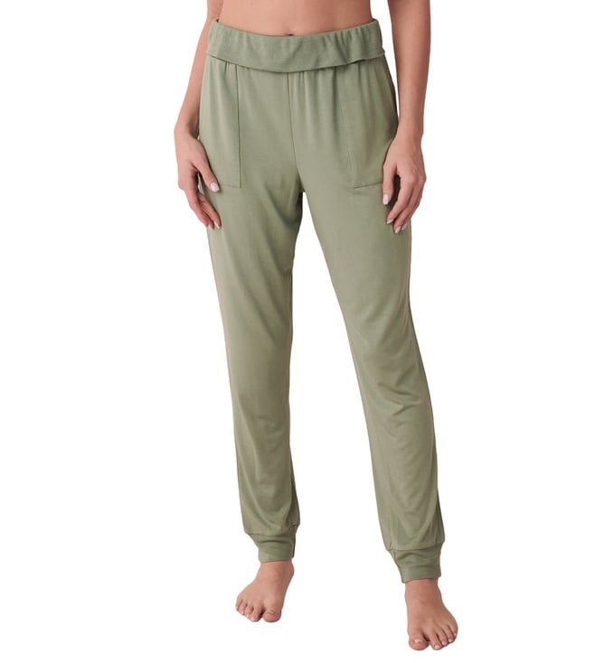 Shop Rozy Green Organic Bamboo Pants by AROOP SHOP INDIA at House of  Designers  HOUSE OF DESIGNERS