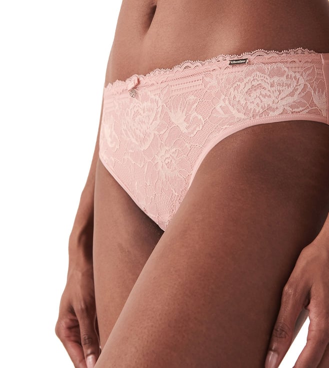 La Vie en Rose Microfiber Sleek Back Bikini Panty