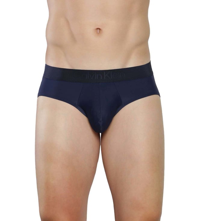 Buy Calvin Klein Underwear Beloved Blue Logo Regular Fit Panties for Women  Online @ Tata CLiQ Luxury