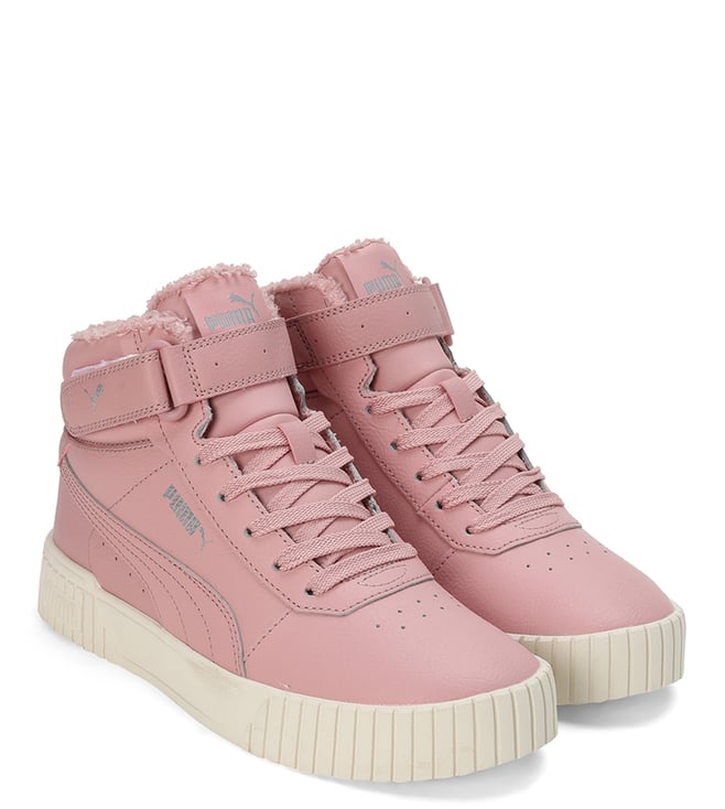 Puma high tops outlet womens pink