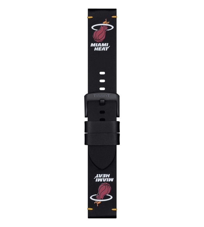 Tissot Official Leather NBA Miami Heat Watch Strap Lugs 22 mm