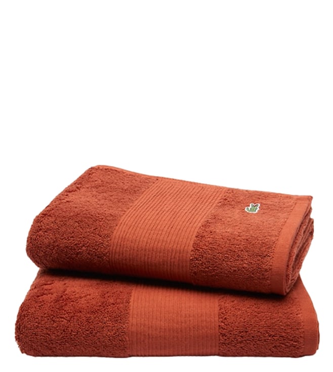 Lacoste court bath towel Clearance