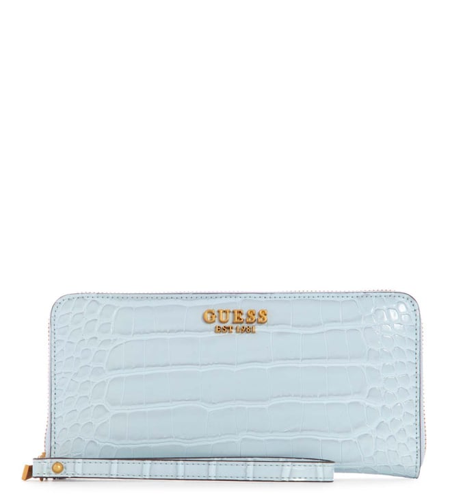 Blue guess outlet wallet