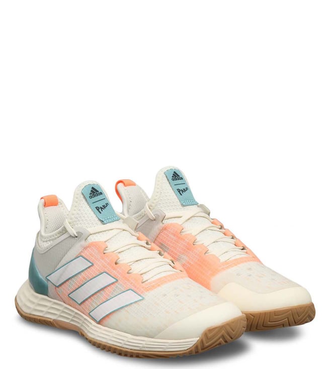 Adidas Women's adizero Ubersonic 4 W Parley White Tennis Shoes
