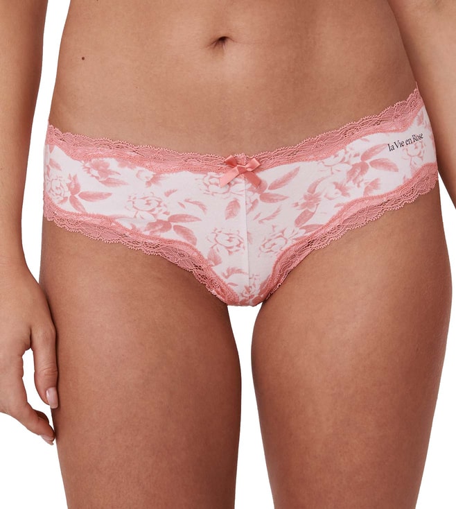Buy la Vie en Rose Cotton And Lace Band Cheeky Panty for Women Online @  Tata CLiQ Luxury