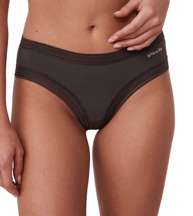 Buy Calvin Klein Underwear Black Logo Regular Fit Panties for Women Online  @ Tata CLiQ Luxury