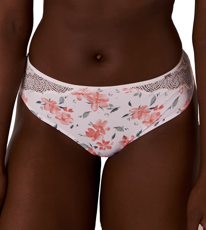 Buy la Vie en Rose Microfiber And Lace Cheeky Panty for Women Online @ Tata  CLiQ Luxury