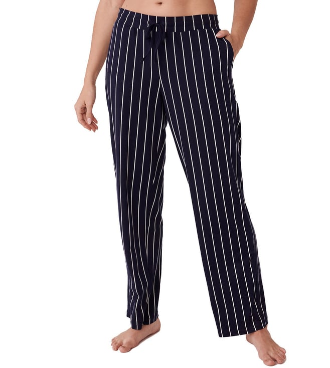 Project Cece | JIM JAM Womens - Organic Cotton Pyjama Bottoms Navy