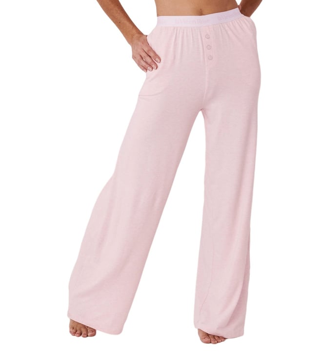 Women's Bamboo Viscose Wide Leg Lounge Pants Palazzo Sleep Bottoms