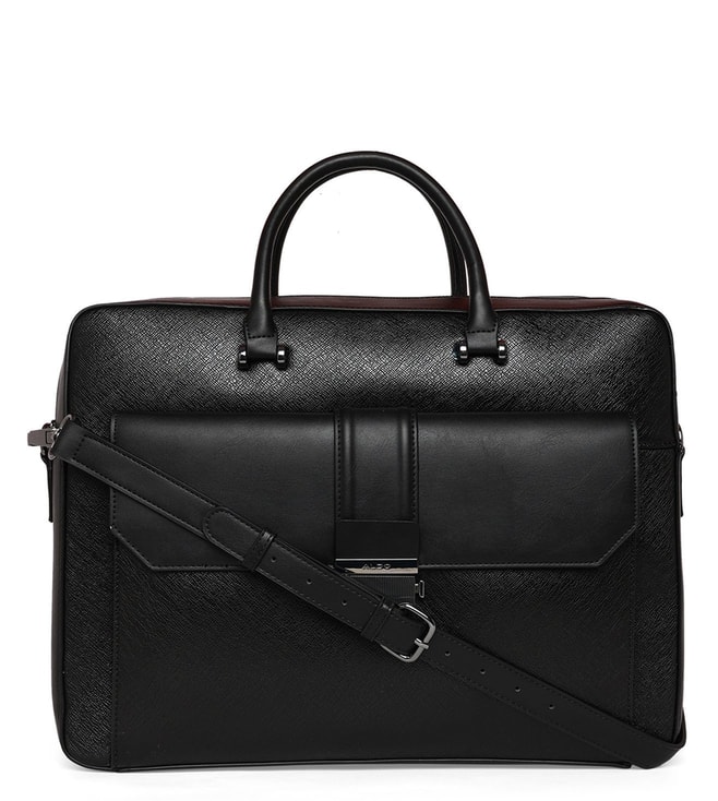 Men Backpack Woven Design Luxury Business Male Laptop Bag 