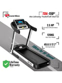 PowerMax Fitness TDA 150 5HP Peak Treadmill Black