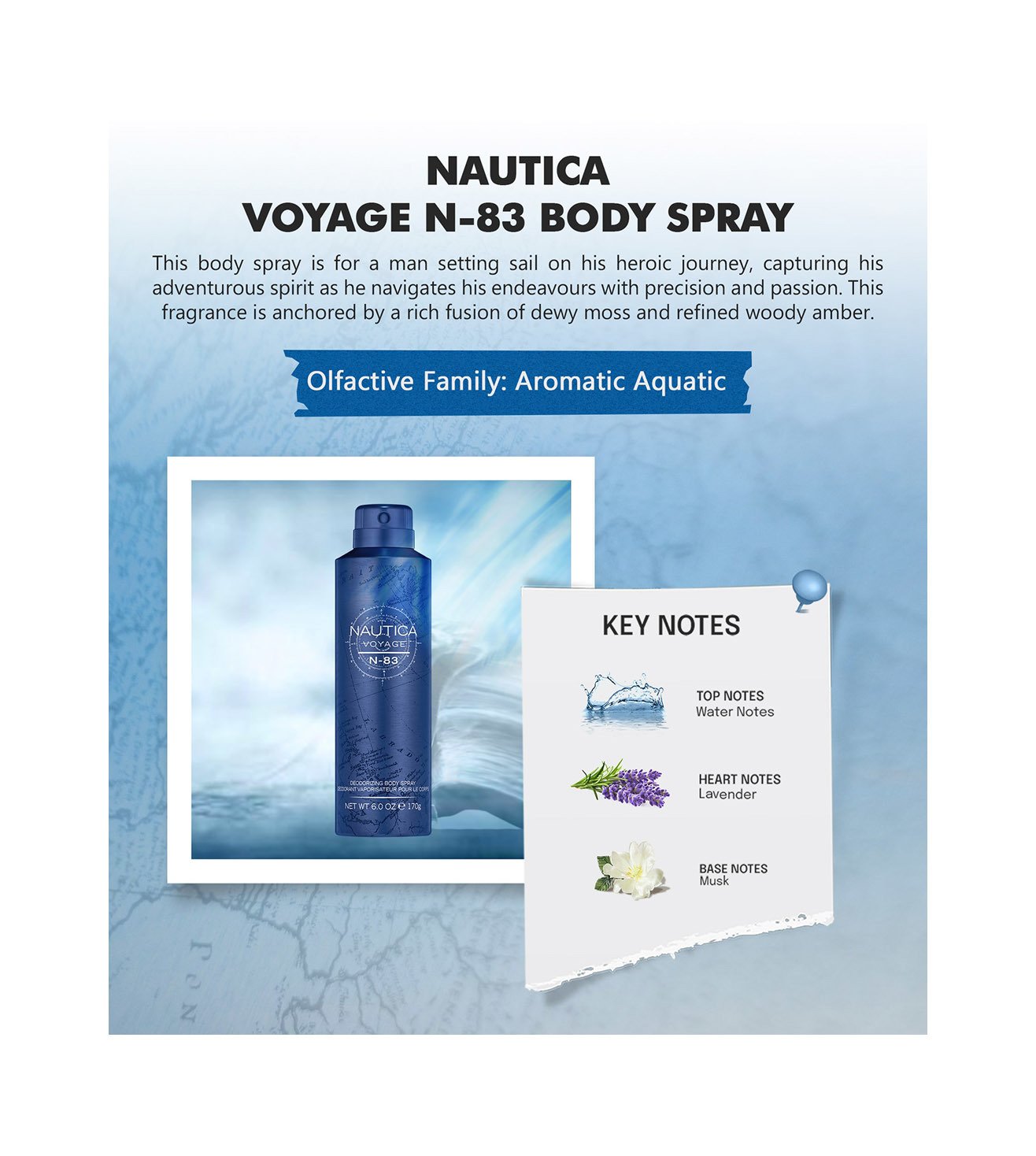 Perfume nautica voyage online n83