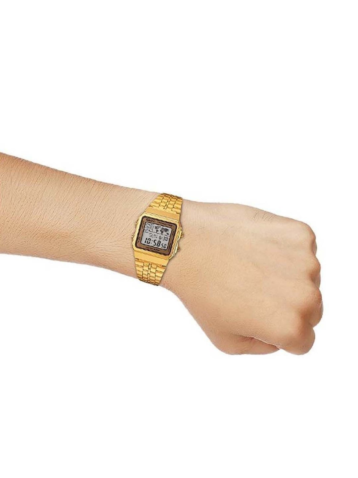 Casio store a500wga gold