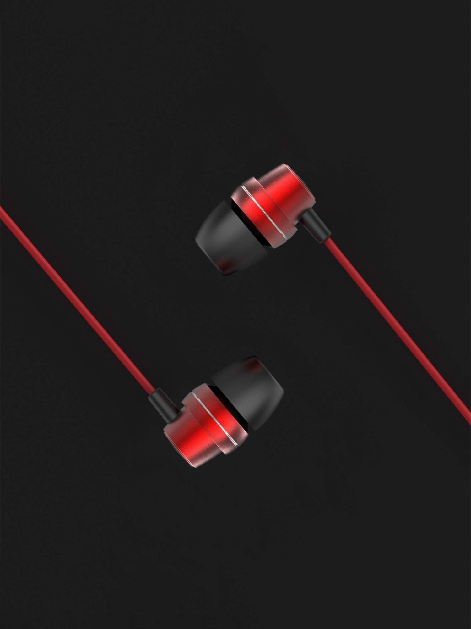 Buy Boat BassHeads 182 Wired Earphones with Mic Raging Red