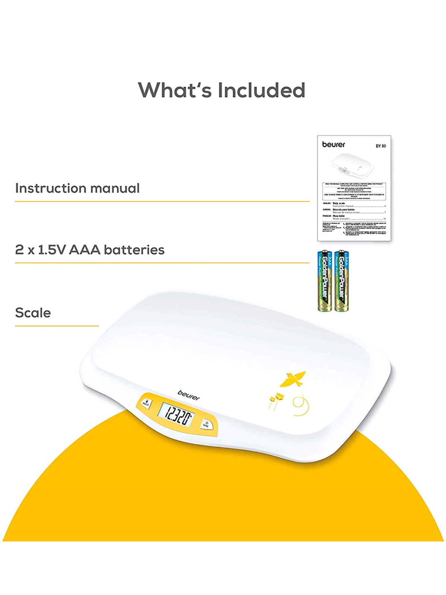 JBY 80 Baby Scale from Beurer : Get Quote, RFQ, Price or Buy