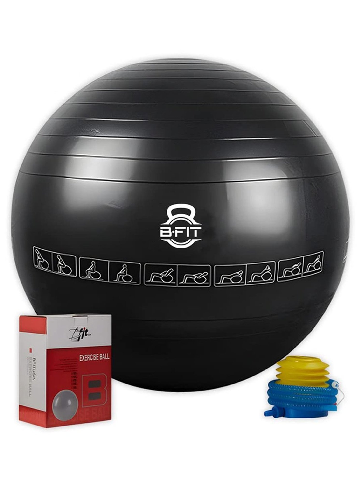 Black discount gym ball