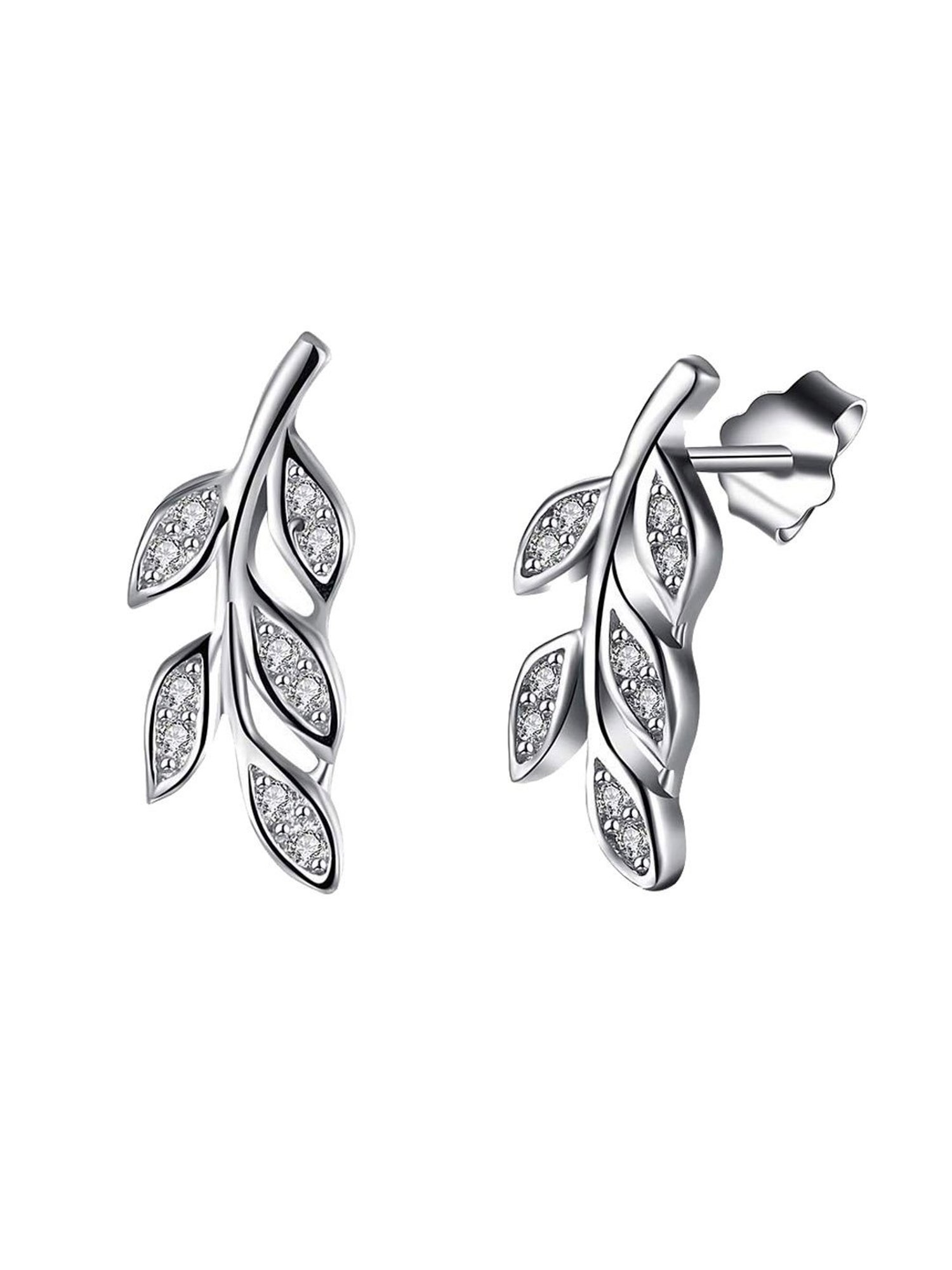 Sterling silver big leaf earrings. PS1 – Del Sol/Off Fourth