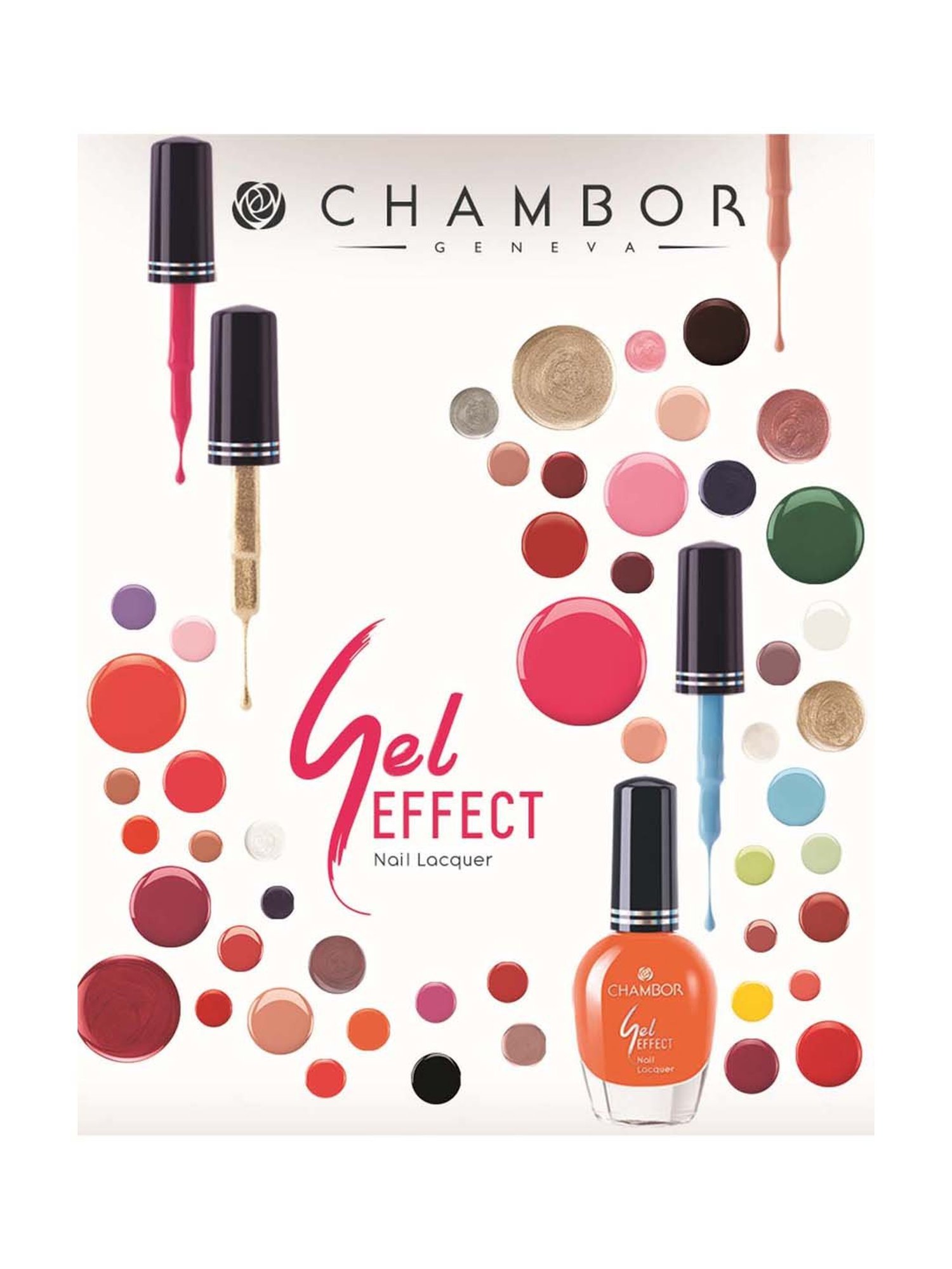 Who is in the mood for pastel shades? Get your shade with Chambor's Gel  Effect Nail Lacquer #406 OR #407. | Perfume, Perfume bottles, Gel