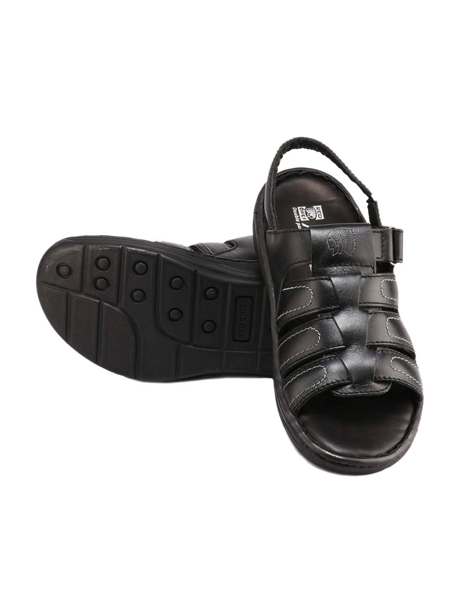 Red Chief Casual Black Sandals For Men RC683, Size: 7-10 at Rs 1865/pair in  Satna