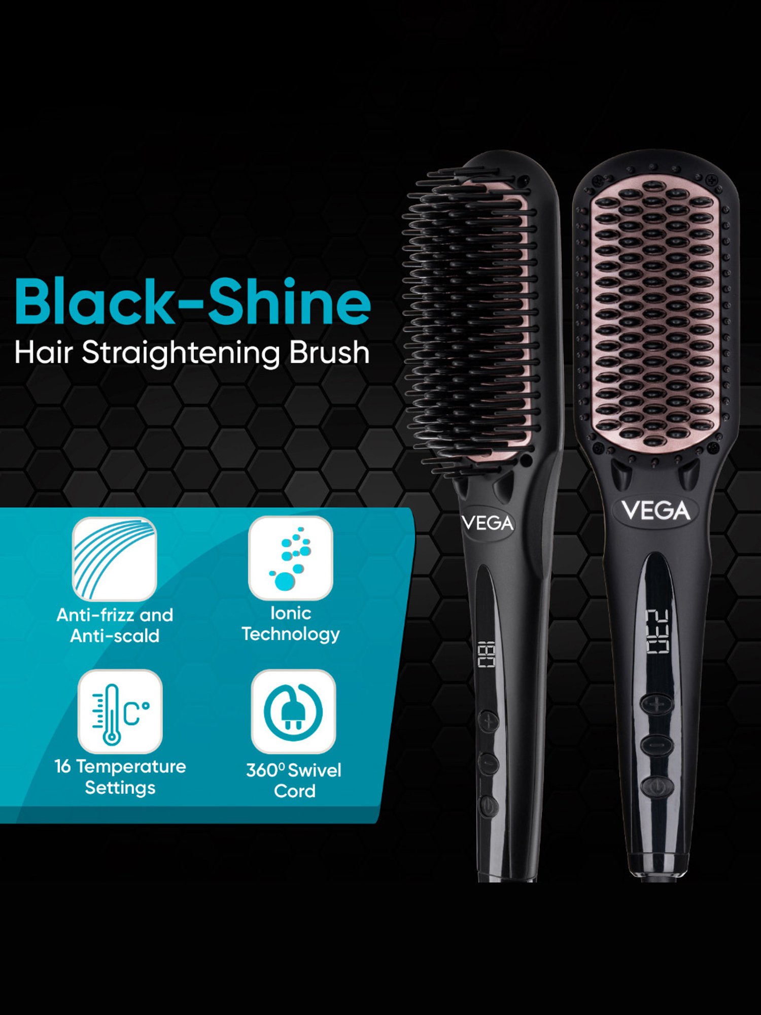 Vega hair shop comb straightener