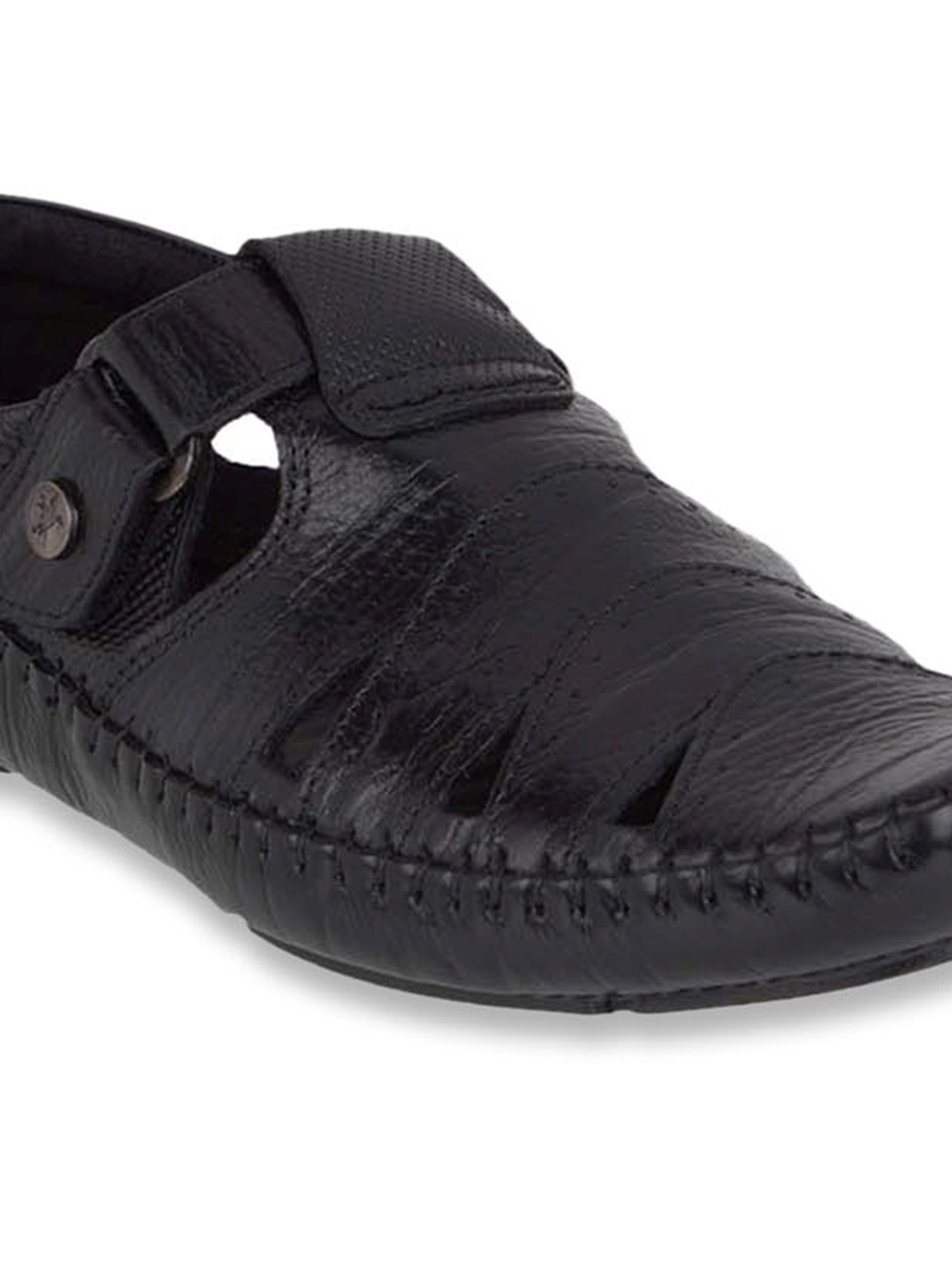 Buckaroo Men's Black Sandal-7 Kids UK (Safari) : Amazon.in: Fashion