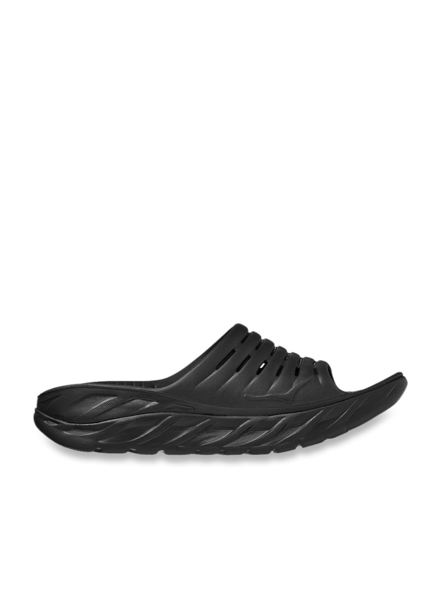 Buy Hoka Men s ORA Recovery Black Slides for Men at Best Price