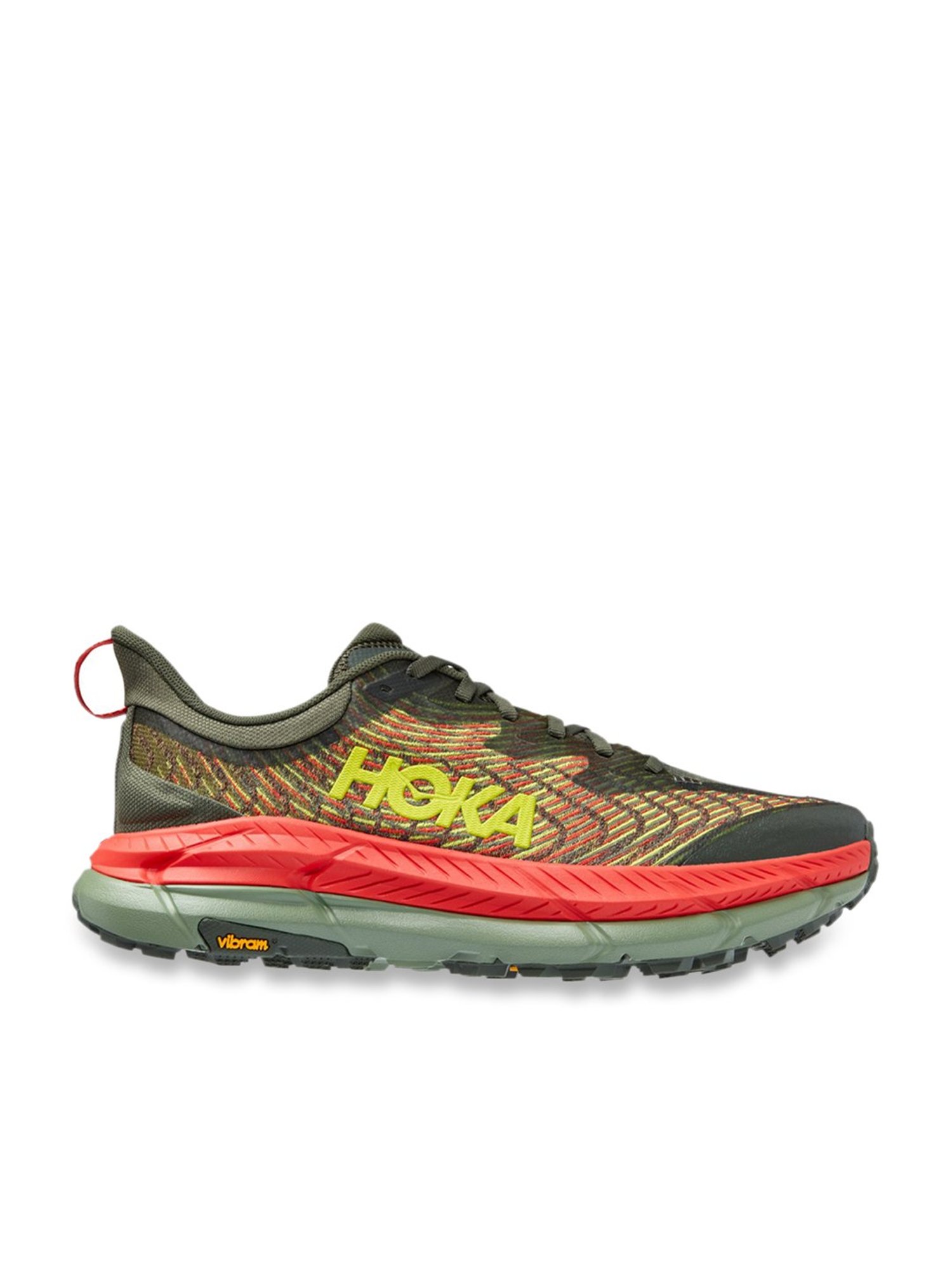 Buy Hoka Men s Mafate Speed 4 Olive Green Running Shoes for Men at