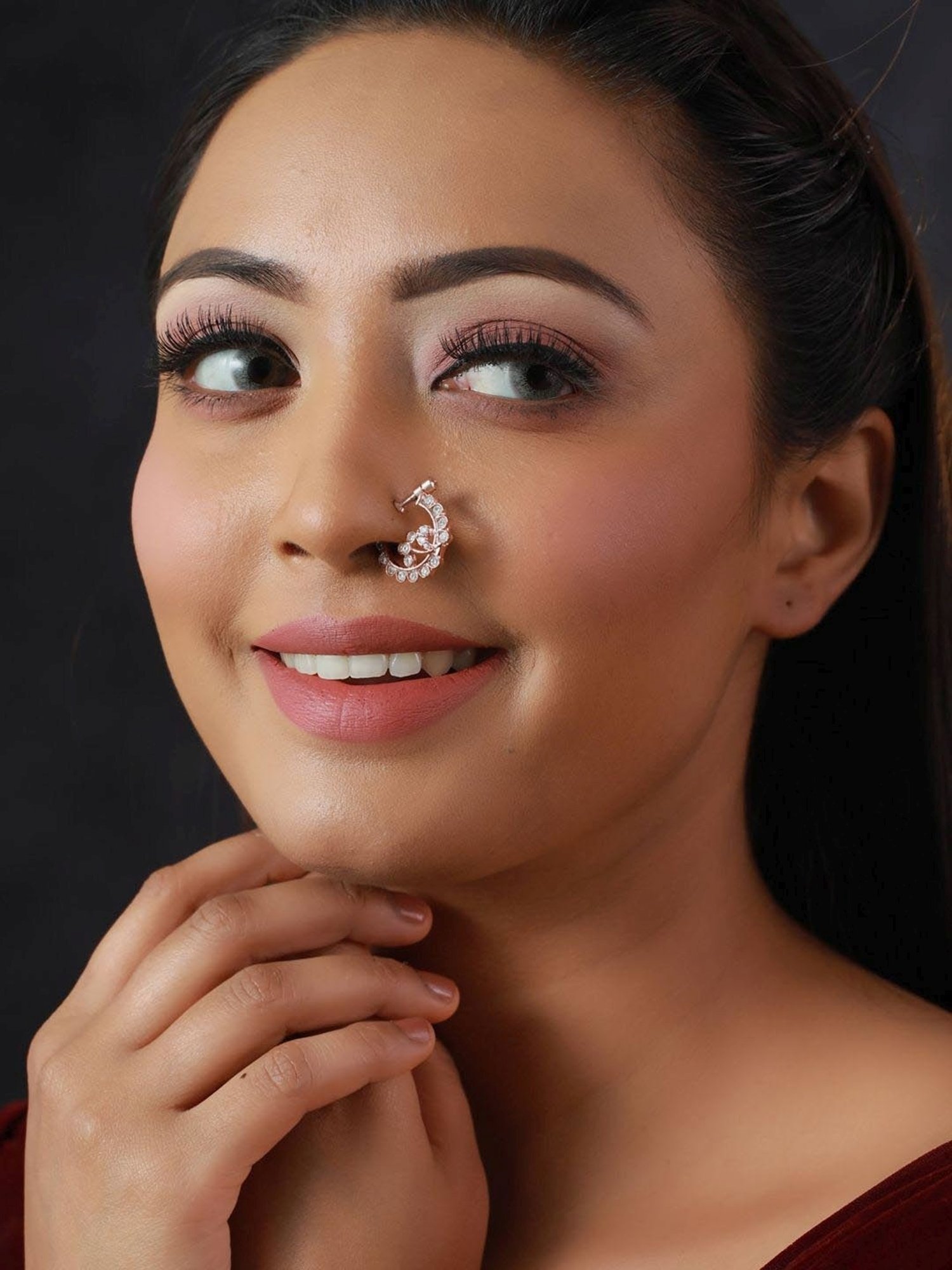 Shop Gold Nose Rings & Nose Pins for Women | Gold Palace
