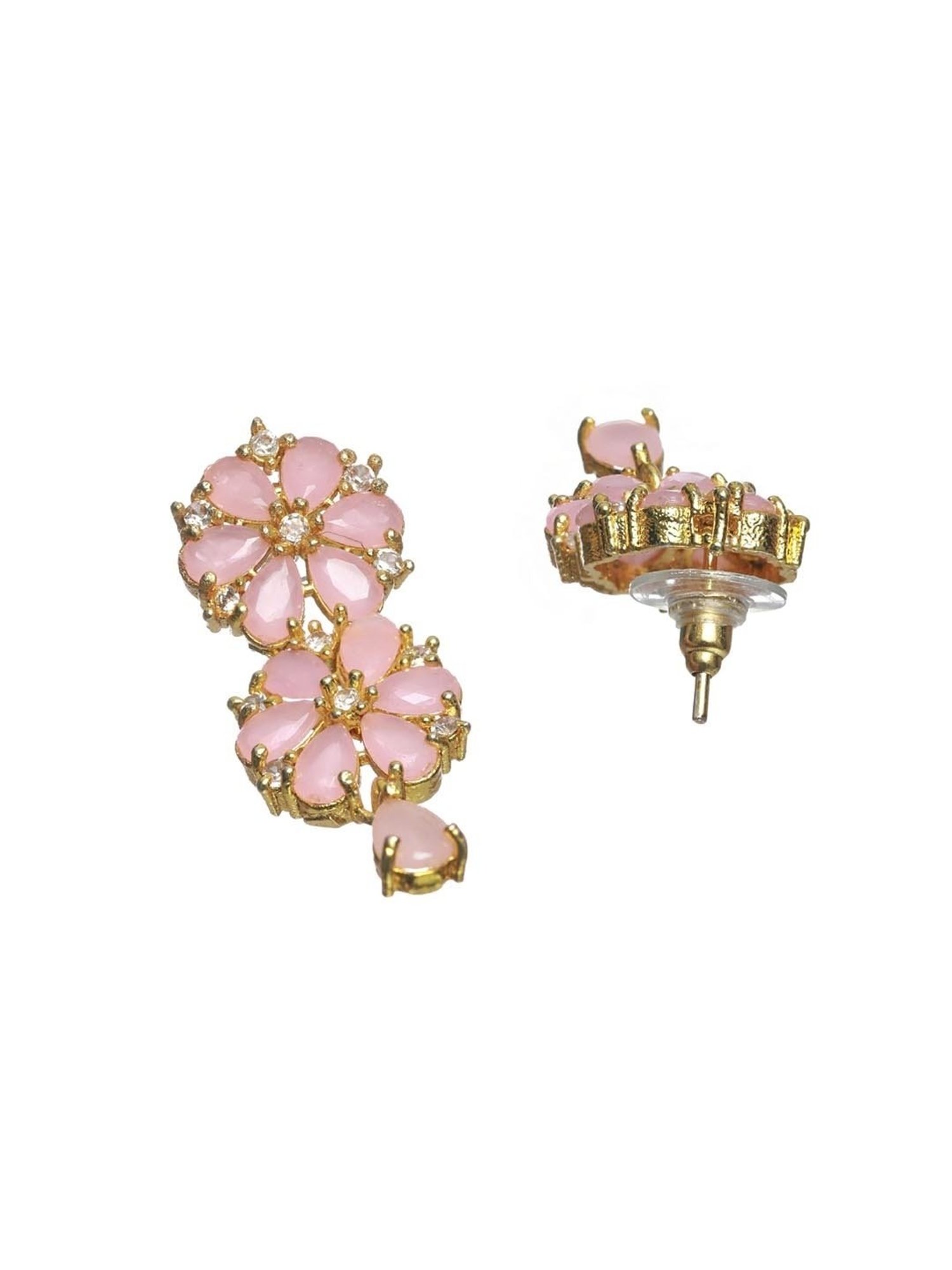 Paparazzi Accessories - Flower Power Fantasy - Pink Floral Earrings – Lady  T Accessories