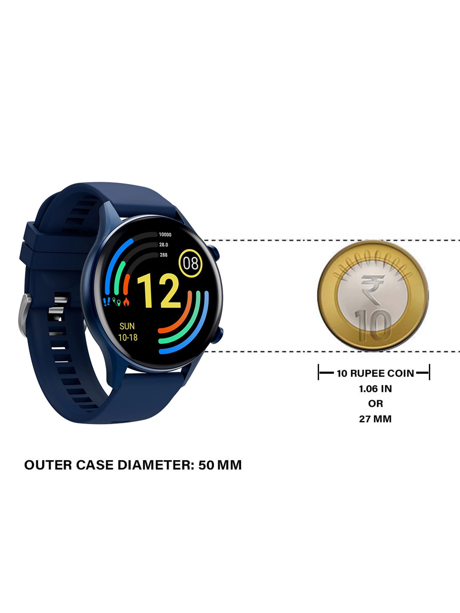 10 rupees smartwatch hot sale