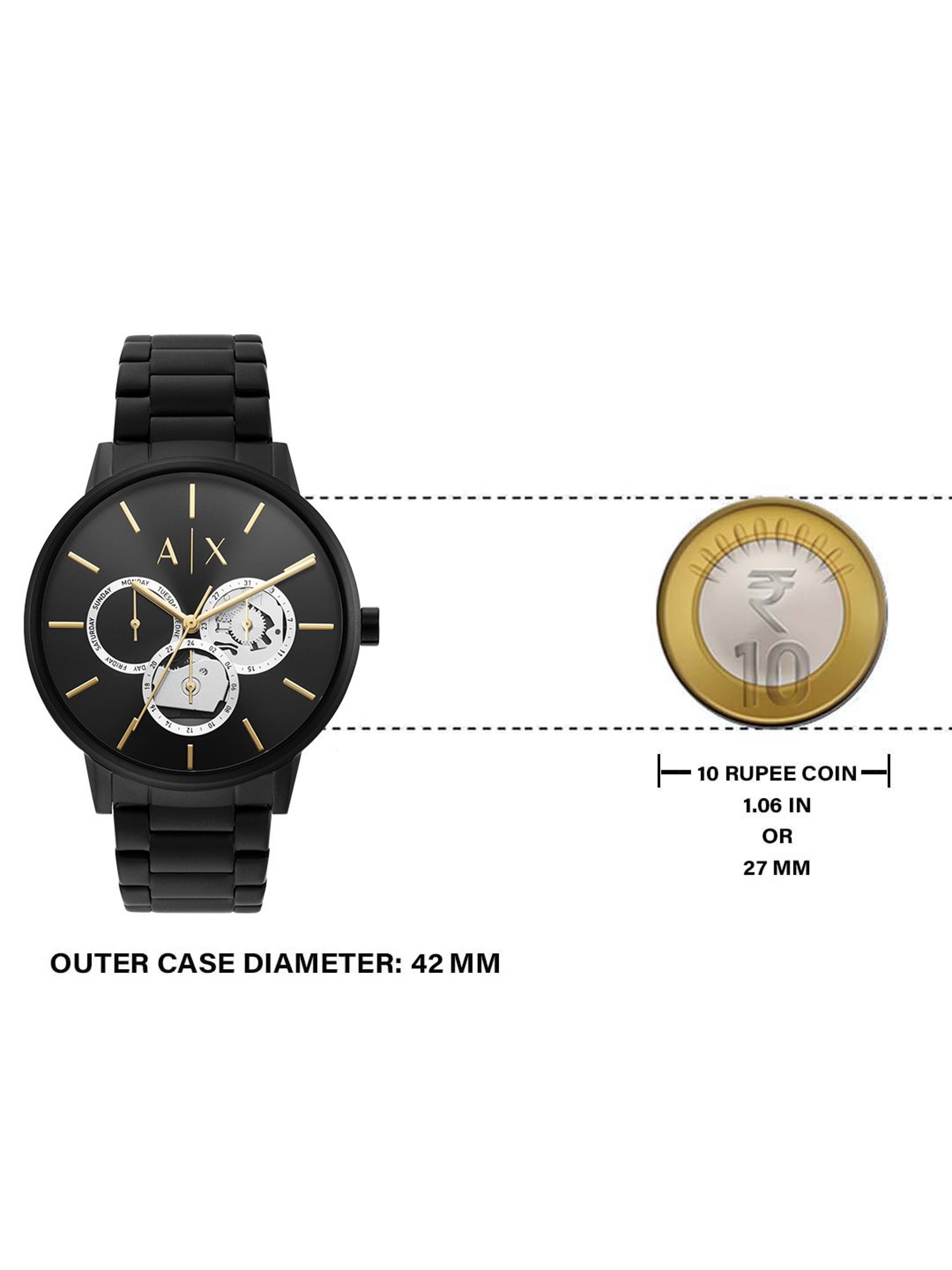 Buy ARMANI EXCHANGE at for Analog Watch Best Price Men AX2748 Tata CLiQ 