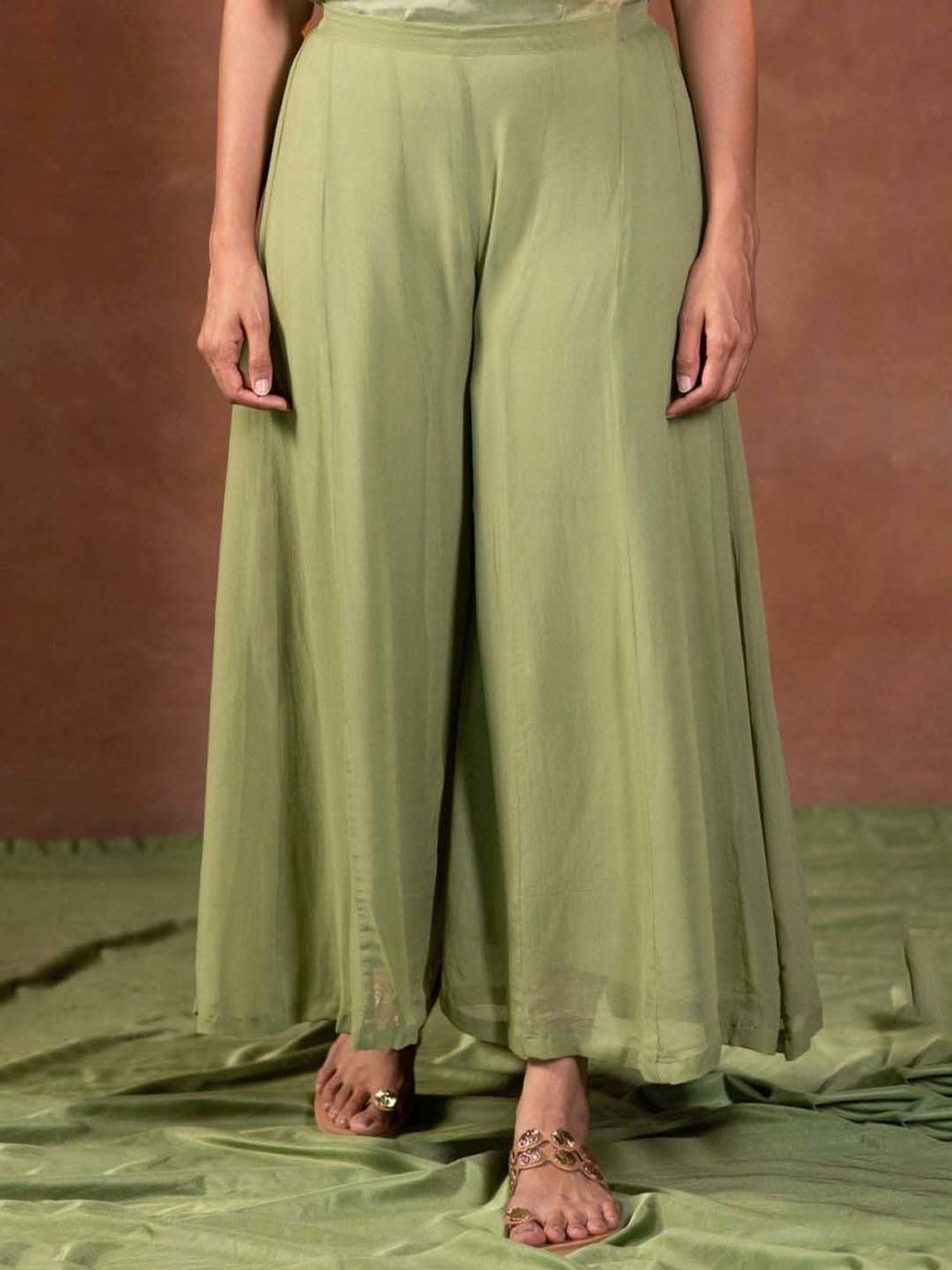 Buy Pista Green Salwars & Churidars for Women by Clora Creation Plus Online  | Ajio.com