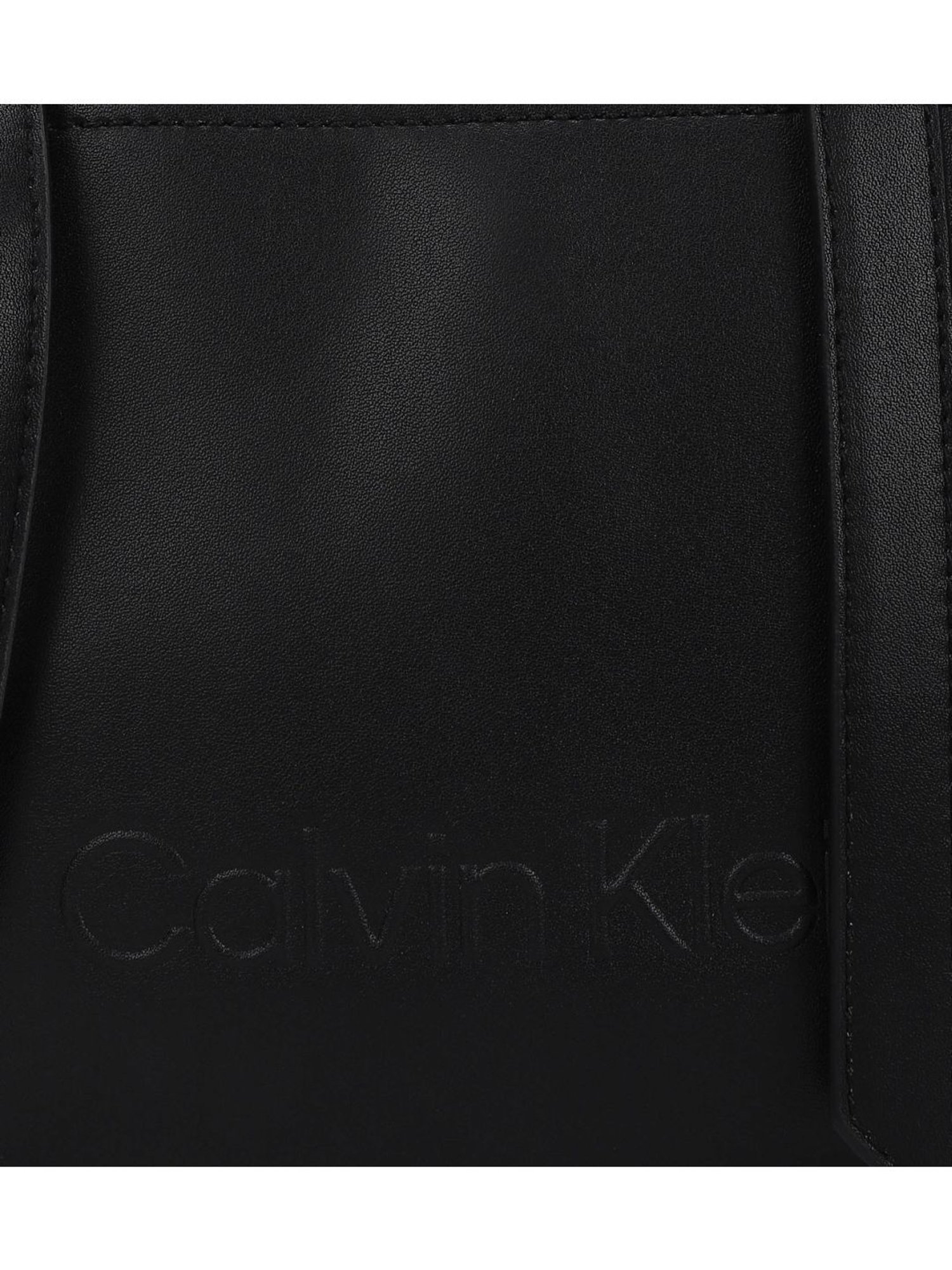 Buy CALVIN KLEIN JEANS Black Minimal Hardware Mini Tote for Women Online @  Tata CLiQ Luxury