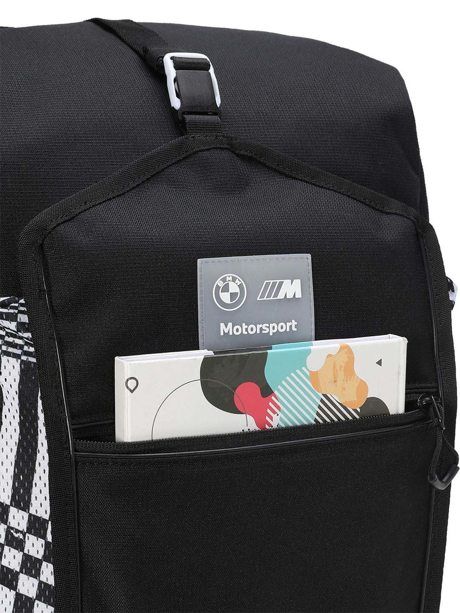 Buy Porsche Motorsport backpack, black, adjustable straps, official  merchandise Online at desertcartINDIA