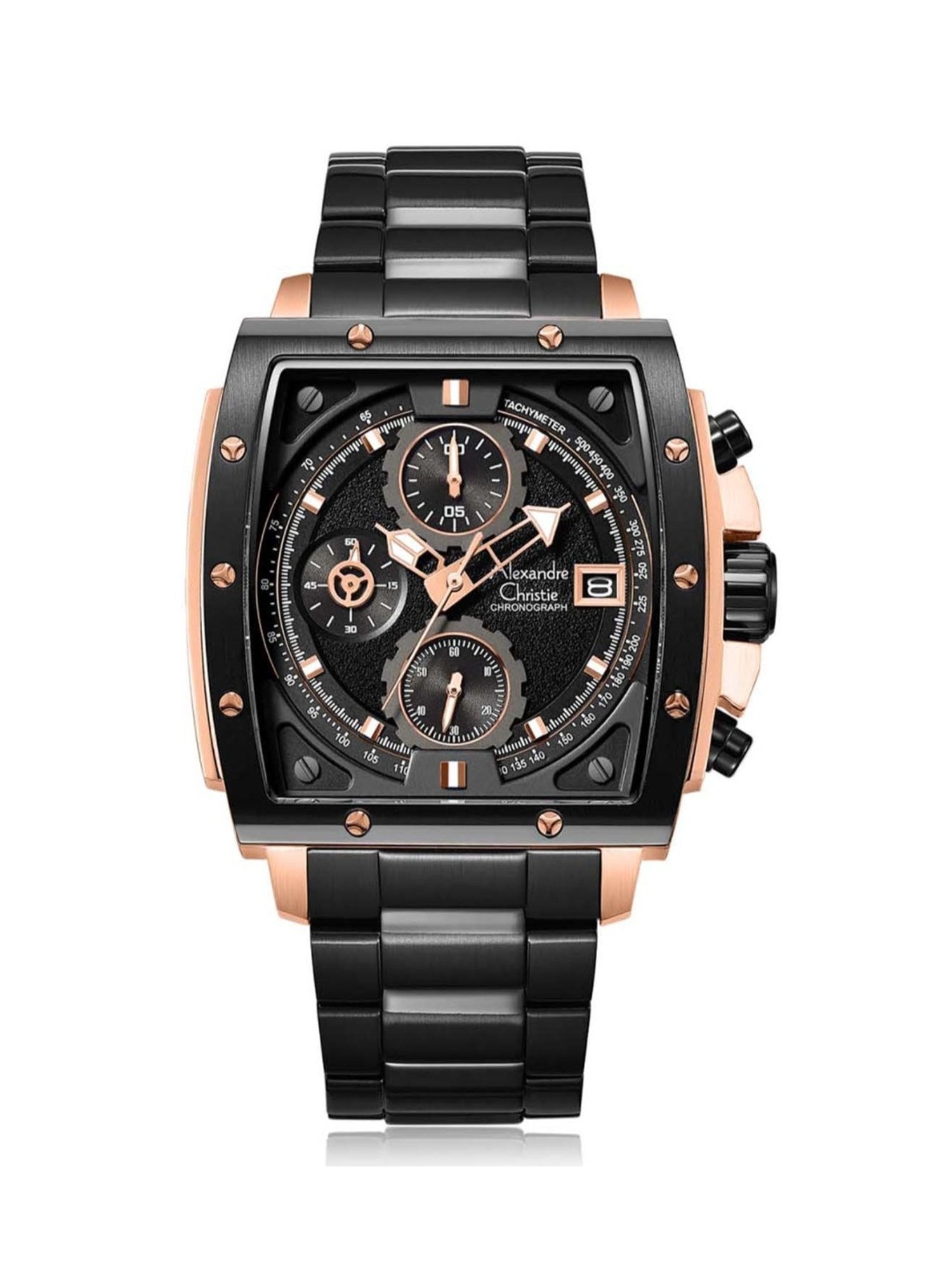 Buy ALEXANDRE CHRISTIE 6376MCBBRBA Chronograph Watch for Men at