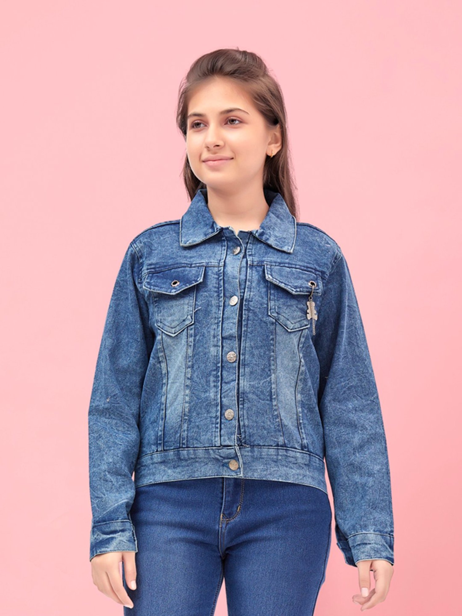 POLO RALPH LAUREN Denim Jacket Girl 3-8 years online on YOOX United States