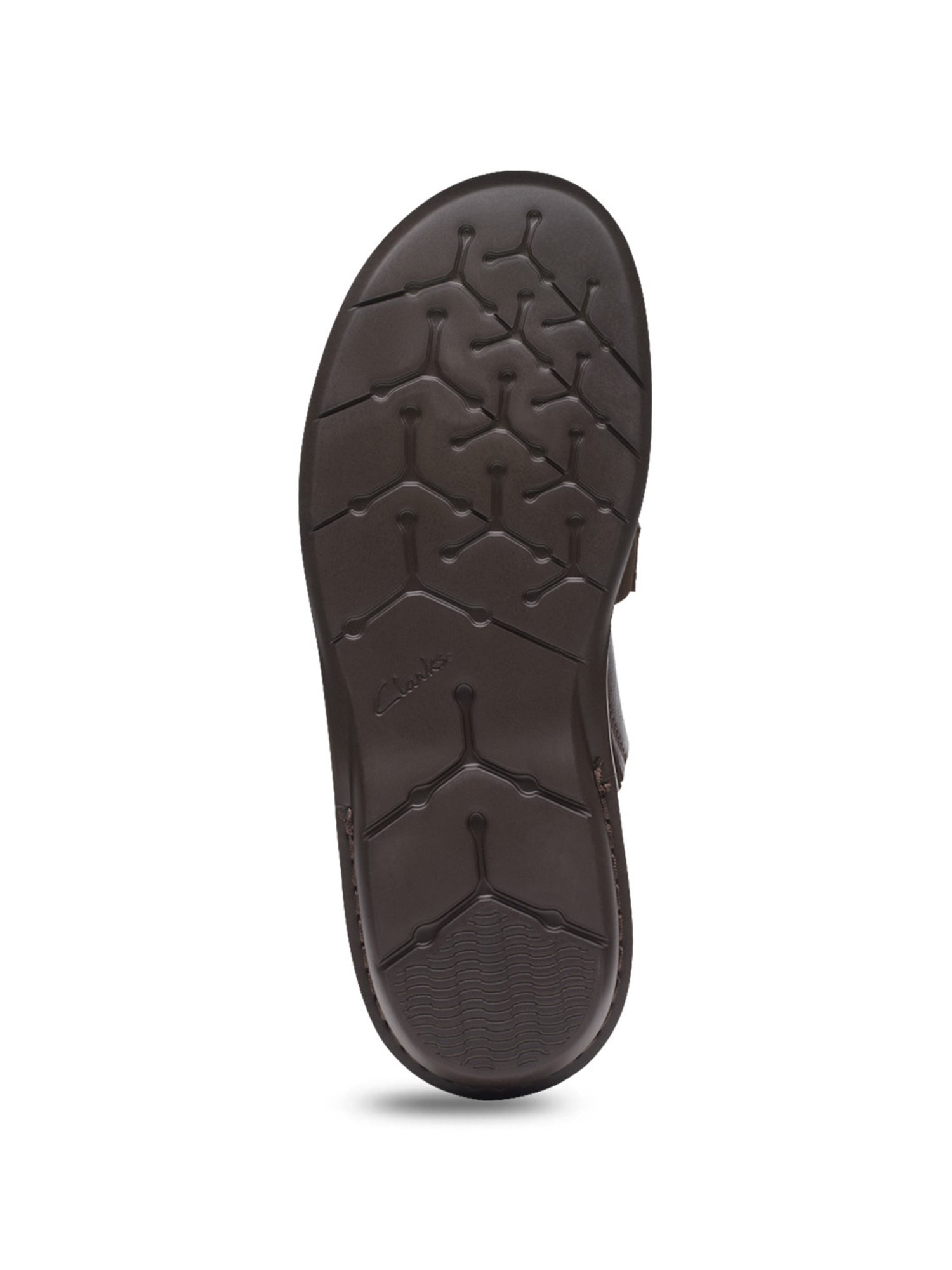 Clarks Men's Leather Walkford Easy Slide Sandals - Macy's